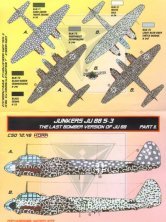 1/72 Ju 88 S-3 Conv.set&decal  Part II. (HAS,AMT)