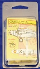 1/72 Fokker F.VIIB/3M Belgium set & decal