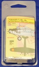 1/72 Fokker F.VIIB/3M Belgium set & decal