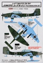 1/72 Ju-87B-2/U-4 Ski  Conversion set & decal