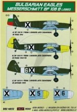 1/48 Decals Messerschmitt Bf 108B Lebed (Bulgaria)