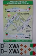 1/48 Decals Ar-96B-2 Sojka (Bulgarian Eagles)