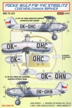1/72 Decals FW-44C Stieglitz (Czechoslovakia)
