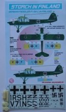 1/72 Decals Fiesler Fi-156C in Finland