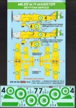 1/48 Decals Miles M.14 Magister (Egyptian Service)