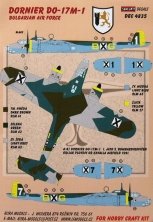 1/48 Decals Dornier Do-17M-1 (Bulgarian AF)