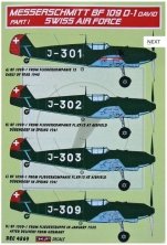 1/48 Messerschmitt Bf 109 D-1 Swiss Air Force Pt.1