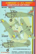 1/48 Decals Kawasaki Ki-10 II (Manchukuo AF)