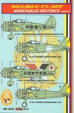 1/48 Decals Nakajima Ki-27b (Manchukuo AF) Part II