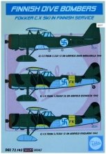 1/72 Decals Fokker C.X ski (Finnish Service)