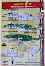 1/72 Decals Ki-98 (Manchukuo Air Force)