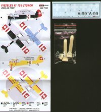 1/72 Decals Fi 156 Storch (Swiss Air service)
