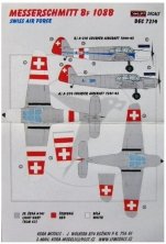 1/72 Decals Messers. Bf 108B (Swiss Air Force)