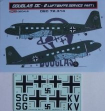 1/72 Douglas DC-2 Luftwaffe Part I (for MPM)