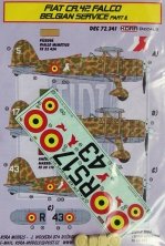1/72 Fiat CR.42 Falco Belgian Service Part II