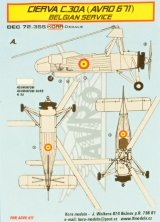 1/72 Decals C.30A / AVRO 671