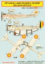 1/72 Decals De Havilland DH.60G&DH.60M