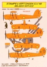 1/72 Decals Stampe&Vertongen S.V.4B