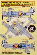 1/72 Decals Hs-123A-1 Angelito in Spain Vol.5