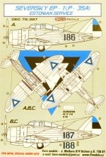 1/72 Decals Seversky EP Estonian Service