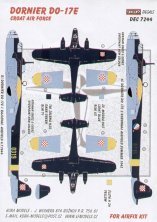Kora Model Dornier Do-17E Force Aérienne Croate 1/72 Kora Model Dornier Do-17E Force Aérienne Croate 1/72