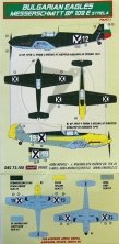 1/72 Decals Bf 109E Strela (Bulgarian Service I.)