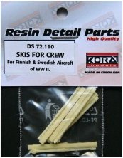 1/72 Skis for Crew (Swedish&Finnish aircraft WWII)