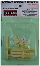 1/72 Gloster Gladiator  propellers + spec.parts