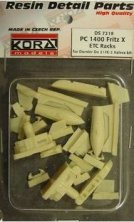 Kora Model 1/72 Racks Fritz X pour Do-217K-2 Italeri