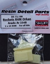 1/72 Rockets R4M Orkan Ar 234B (For all)