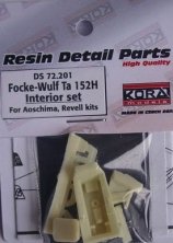 1/72 Focke-Wulf Ta 152H Interior set (for Revell and Aoshima)