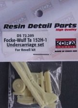 1/72 Focke-Wulf Ta 152H-1 Undercarriage set (for Revell)