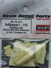1/72 Polikarpov I-153 Exterior set