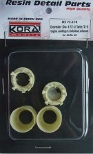1/72 Dornier Do 17Z-2 late/Z-3 engine cowlings and exhausts