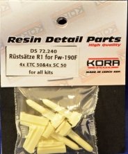 1/72 Rustsatze R1 for Focke-Wulf Fw 190F and 4 x SC50/ETC50