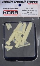 1/72 Junkers W34 hi & hau  ski set