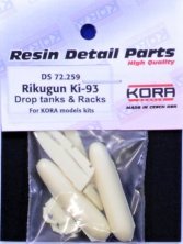 1/72 Rikugun Ki-93 Drop tanks & Racks