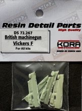 1/72 Vickers F British machinegun all kits
