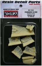 1/72 Fokker D.XXI Danish serv. Interior Set (MPM)