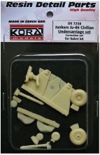 1/72 Junkers Ju-86 Civil. Undercarriage set (ITAL)