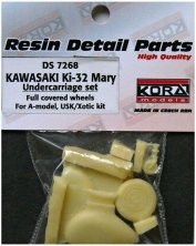 1/72 Ki-32 Mary Undercarr.set fully covered (AMOD)