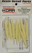 1/72 BLU 27 Napalm Bombs Heavy Load