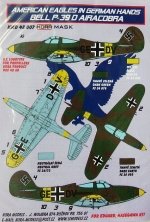 1/48 American Eagles in German hands Bell P-39D Airacobra