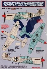 1/48 American Eagles in German Hands Curtiss P-40F-5 CU Warhawk