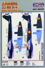 1/32 Decals Junkers Ju 88A-4 Spanish Air Force WWII