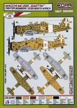 1/32 Decals MC.200 Fighter Bombers over North Africa