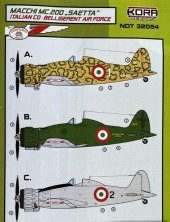 1/32 Decals MC.200 Italian Co-Belligerent Air Force