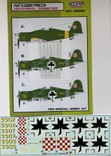 1/32 Decals Fiat G.50 bis Freccia Croatian Service