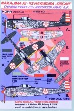 1/48 Decals Nakajima Ki-43 Chinese Peop.Liber.Army