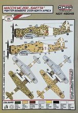 1/48 Decals MC.200 Fighter Bombers over North Africa